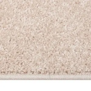 Rug Short Pile 80x150 cm Dark Beige