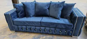 Blue Mayfair 3 seatrer Sofa Suite  Elegant Comfort for Modern Living