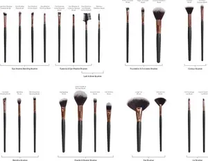 Rio Professional 24 Piece Cosmetic Make-Up Brush Set