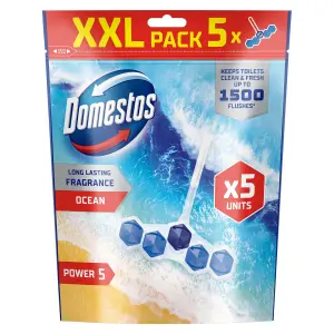 Domestos Power 5 Ocean Toilet block 302g