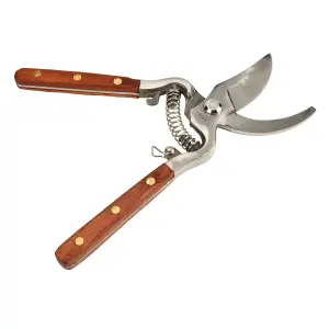 Burgon & Ball Dark Wood Bypass Secateurs (H) 215mm x (W) 52mm