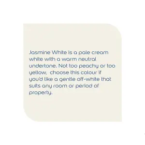 Dulux Easycare Jasmine white Soft sheen Emulsion paint, 30ml