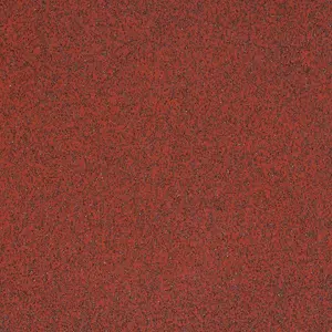 Red Speckled Effect Flooring, Anti-Slip Blue Contract Commercial Vinyl Flooring with 2.5mm Thickness-2m(6'6") X 2m(6'6")-4m²