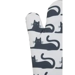 Maison by Premier Black Cat Single Oven Glove