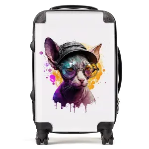 Cornish Rex Splashart Suitcase - Cabin