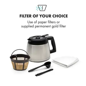 Aromatica 1.25 L Filter Coffee Machine