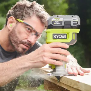 Ryobi 18V One+ Cordless Plunge Router (Bare Tool) - RTR18-0