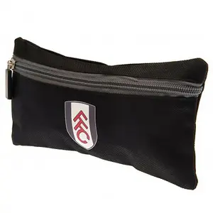 Fulham FC Pencil Case Black/Red/White (One Size)