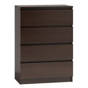 Helen 4 Drawer 70cm W Chest of Drawers Wenge