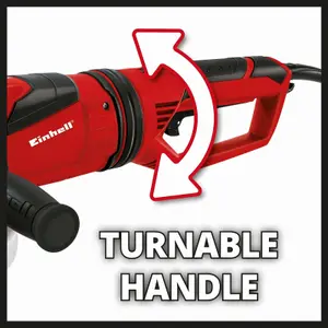 Einhell Angle Grinder 230mm 2350W Anti Vibration Grip With 3 Positions Swivel Rear Handle TE-AG 230 Corded Electric