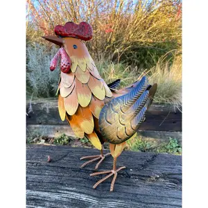 Animals Weather Resistant Metal Garden Statue