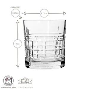 325ml Whiskey Glass Set (Set of 6)