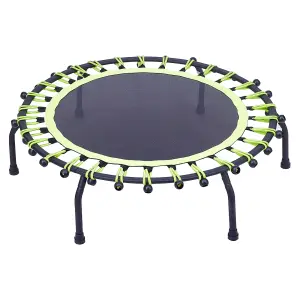 40in Bungee Cords Round Trampoline in Green for Indoor Outdoor