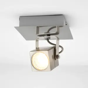 Arden 5W Led Brushed Chrome Spotlight by Arlec