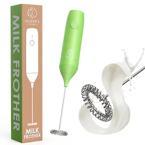 Oliver's Kitchen - Rechargeable Milk Frother - USB-C (Green)