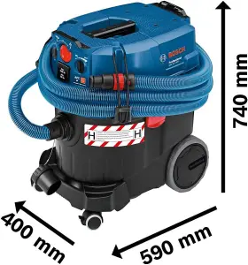 BOSCH GAS 35 HAFC 240v H class dust extractor