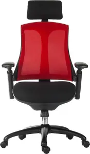 Rapport Mesh Executive Chair Red