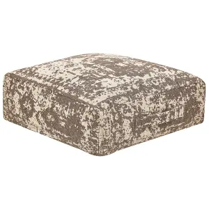 Floor Cushion SHASA Cotton Beige