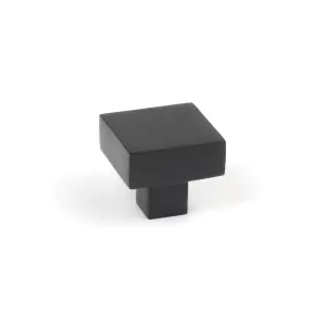 From The Anvil Matt Black Albers Cabinet Knob - 30mm