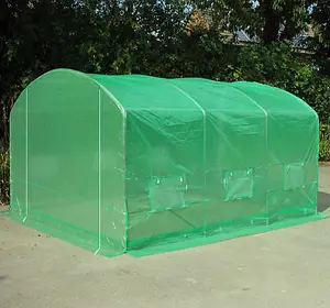 4m x 3.5m (13' x 11.5' approx) Pro Max Green Poly Tunnel