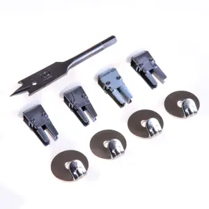 T-Bolt Plasterboard Fixing Picture Hanging Kit 4 Pack Holds up to 65kg per Fixing