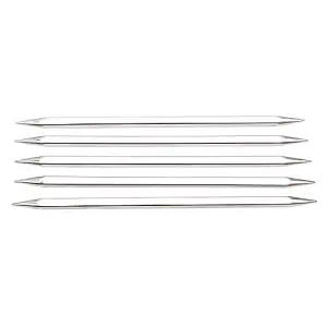 Nova Cubics: Knitting Pins: Double-Ended: Set of Five: 20cm x 4.50mm