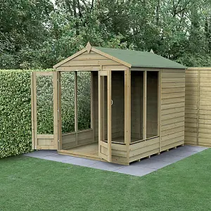 4LIFE Apex Summerhouse 6x8 - Double Door - 5 Window