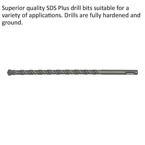 High-Performance 14 x 260mm SDS Plus Drill Bit for Smooth Drilling