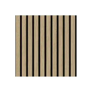 Contemporary Wood Slat Light Oak