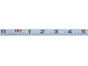 Faithfull Dipping Tape Measure with Weight 30m/100ft FAITMD30