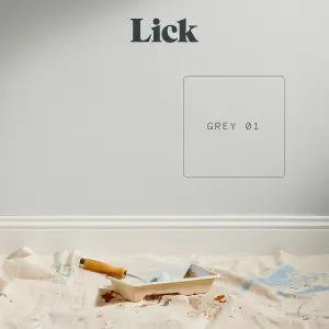 Lick Grey 01 Peel & stick Tester