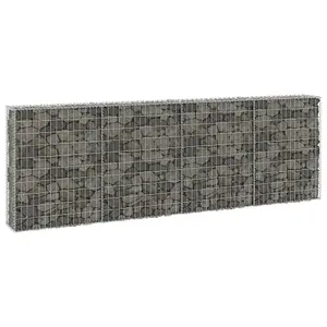 Berkfield Gabion Wall with Covers Galvanised Steel 300x30x100 cm