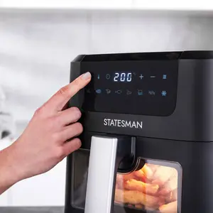 5 L Single Zone Digital Air Fryer Black