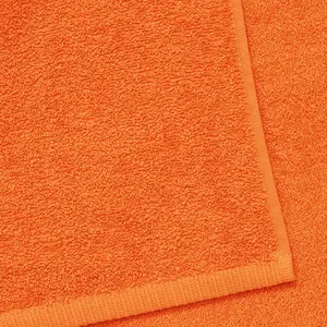 Quick Dry Cotton Bath Sheet (Set of 2) Orange