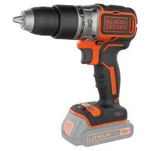 Black+Decker POWERCONNECT 18V Cordless Hammer drill (Bare Tool) - BL188N-XJ