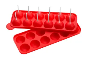 Essentials by Premier 12 Mould And 24 Sticks Cake Pop Mould