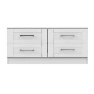 Ripon 4 Drawer Bed Box in Grey Ash (Ready Assembled)