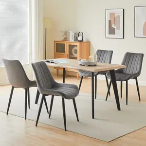 Lause Dining Chair (Set of 2) Grey