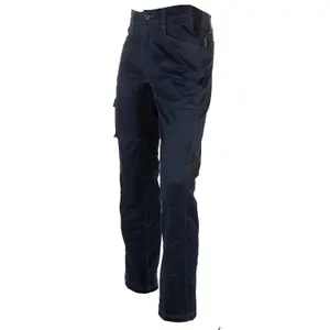 Caterpillar - Operator Flex Trouser - Blue - Trousers - 30" L - 40" W