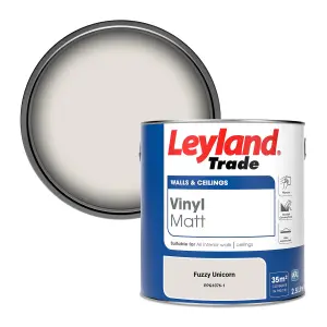 Leyland Trade Vinyl Matt Walls & Ceilings Emulsion Paint Fuzzy Unicorn (PPG1076-1) 2.5L