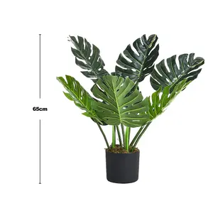 Garden Decoration Tropical Monstera Tree in Pot 65 cm