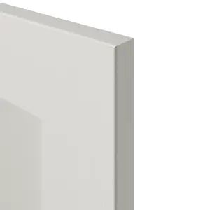 Tydeman Matt porcelain Shaker Base/wall Cabinet door (W)450mm (H)720mm (T)20mm