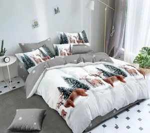 Winter Scene Christmas Duvet Set