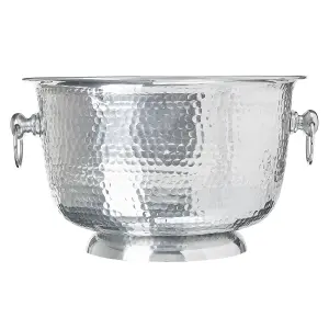 Decorative Bowl POMPEII Gloss Silver