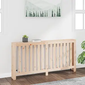 Berkfield Radiator Cover 169x19x84 cm Solid Wood Pine