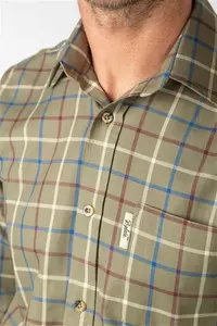 Rydale Men's Country Checked Shirt - Ebberston - Ebberston Khaki XL