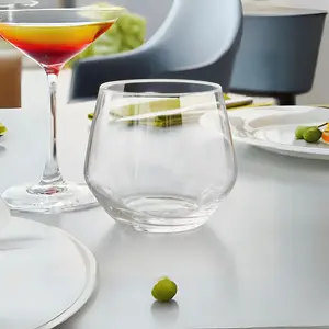 URBNLIVING 10cm Diameter Set of 12 Tumbler Drinking Glassware 350ml