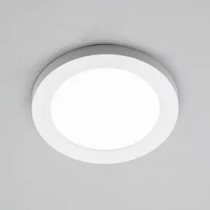 Litecraft Darly White 12 Watt LED Bathroom Ceiling Light