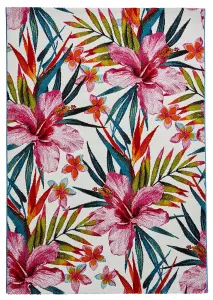 Multi Floral Luxurious Modern Handmade Rug for Living Room Bedroom and Dining Room-80cm X 150cm