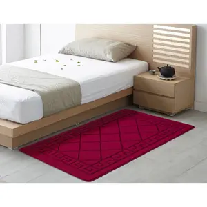 Tribela Gel Doormat Red / 80cm x 150cm